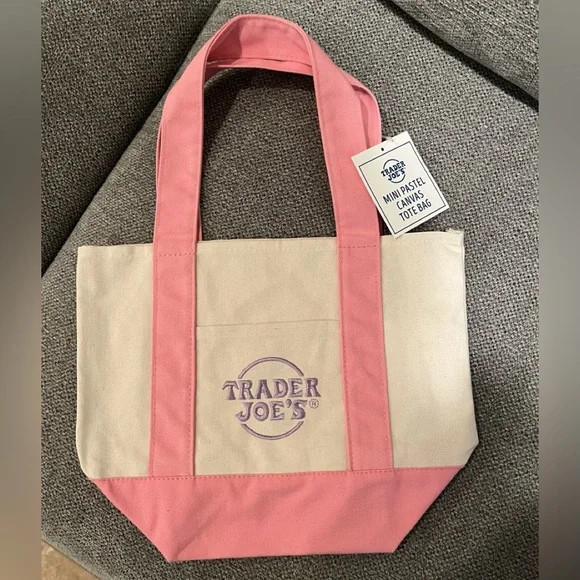 NWT Trader Joe’s Mini Tote Bag - Picture 1 of 1